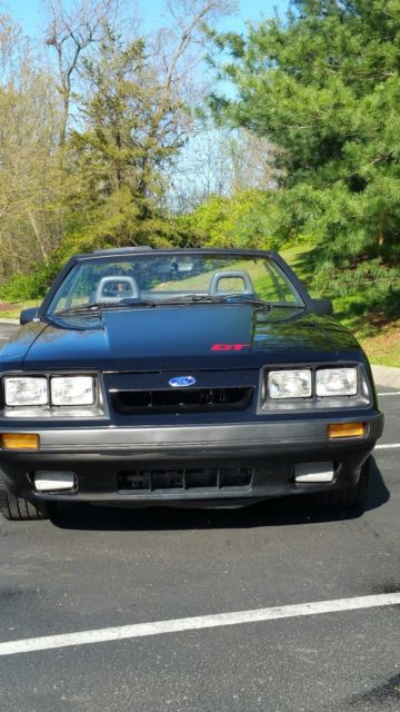 1986 Ford Mustang convertible