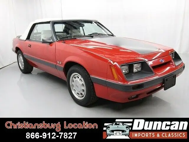 1986 Ford Mustang Golden SP1