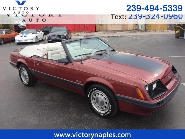 1986 Ford Mustang GT convertible