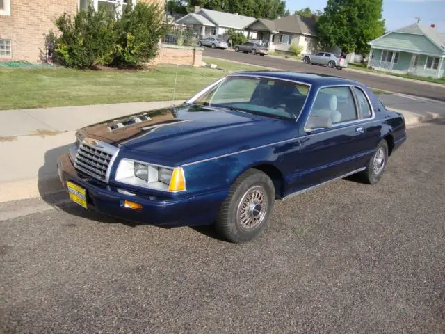 1986 Ford Thunderbird elan