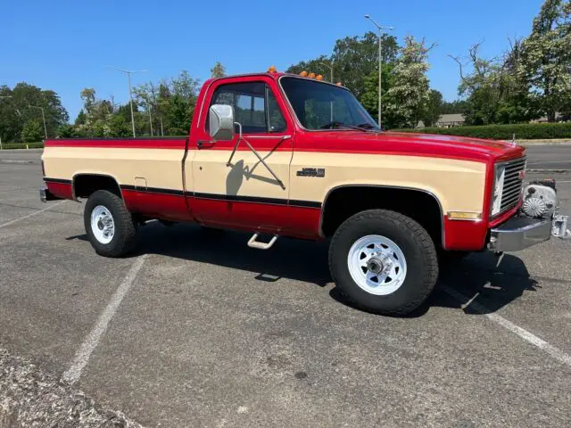 1986 GMC Sierra 3500 1ton k3500 like k20 k30  GMC 454 low miles manual trans