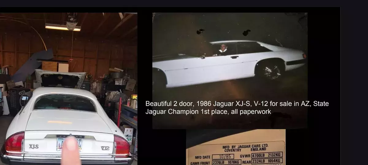 1986 Jaguar XJS