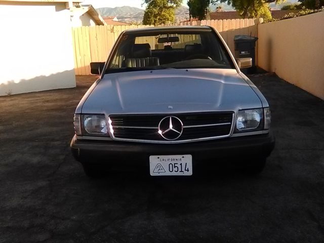 1986 Mercedes-Benz 190-Series Lorinser badging inside and out