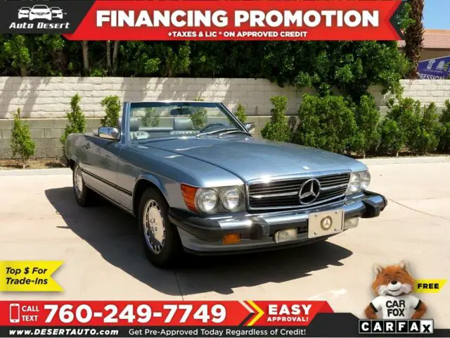 1986 Mercedes-Benz 560 convertible 560SL