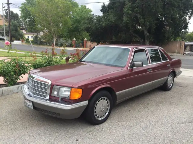 1986 Mercedes-Benz 500-Series