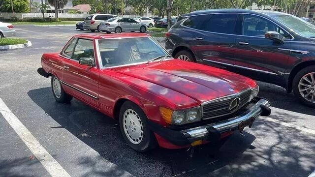 1986 Mercedes-Benz 500-Series SL 2D Coupe Roadster