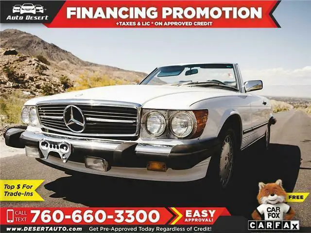 1986 Mercedes-Benz 500-Series 560SL