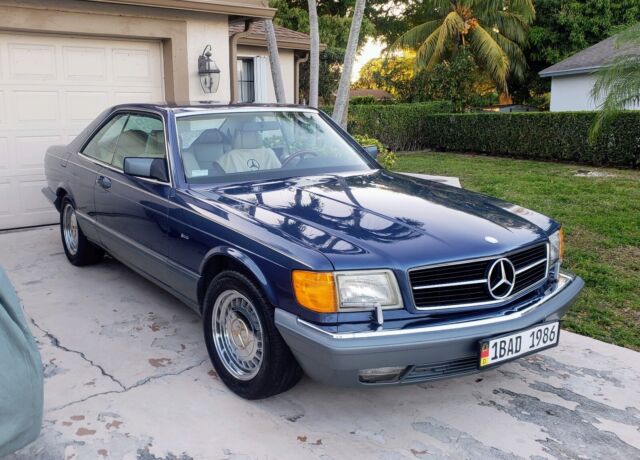 1986 Mercedes-Benz 560SEC Fully Optioned C126 pillarless Coupe