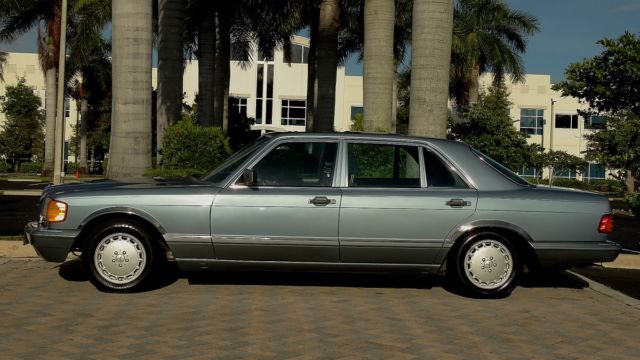 1986 Mercedes-Benz 500-Series FACTORY LEATHER