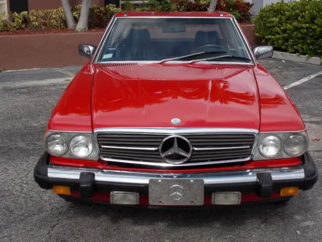 1986 Mercedes-Benz 500-Series Coupe-Convertible/cabriolet