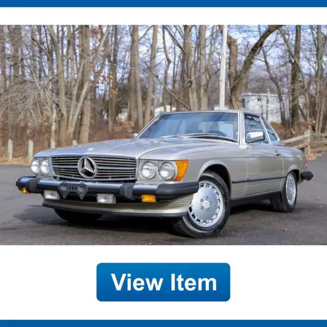 1986 Mercedes-Benz SL-Class Base Convertible 2-Door