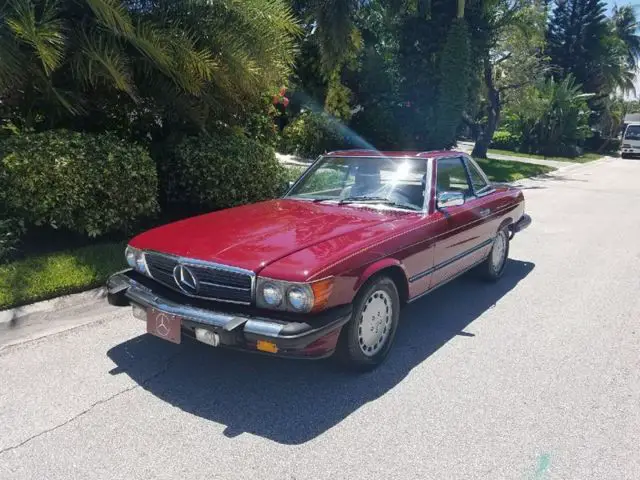 1986 Mercedes-Benz 500-Series Base Convertible 2-Door