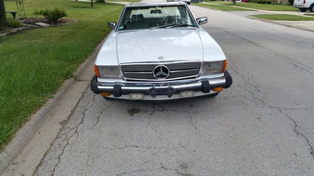 1986 Mercedes-Benz SL 560 Runs Drives Body Inter Excel 5.6LV8