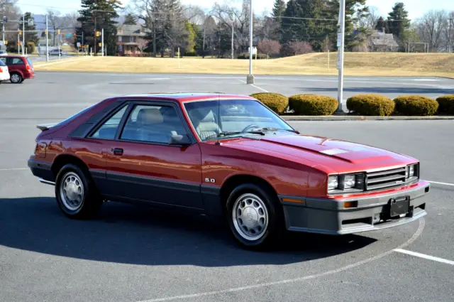 1986 Mercury Capri 5.0 Hatchback 3-Door