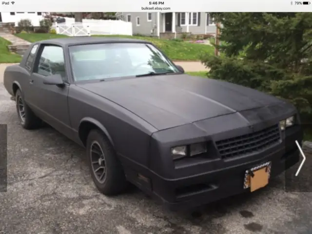 1986 Chevrolet Monte Carlo ss