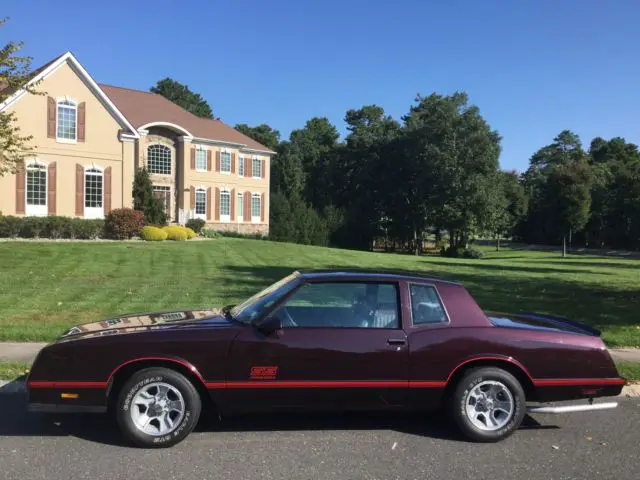 1986 Chevrolet Monte Carlo Super sport