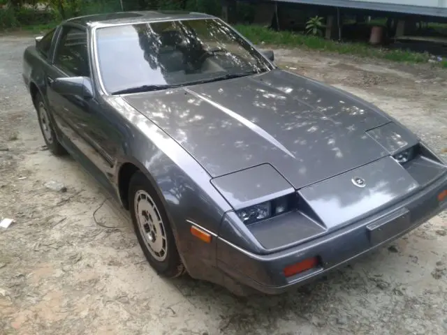 1986 Nissan 300ZX 218t black grey interior