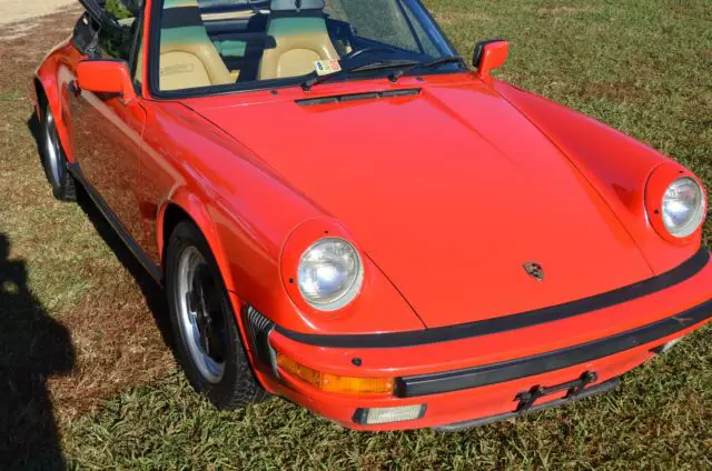 1986 Porsche 911 Carrera Convertible 2-Door