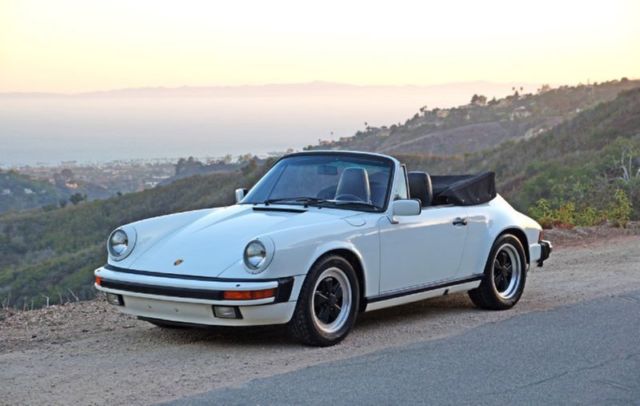 1986 Porsche 911 3.2L Carrera Cabriolet