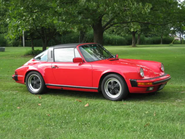 1986 Porsche 911 Carrera Targa 2-Door