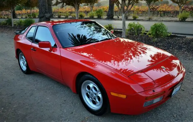 1986 Porsche 944 1 OWNER 33K MILES 100% DOCUMENTED CA CAR