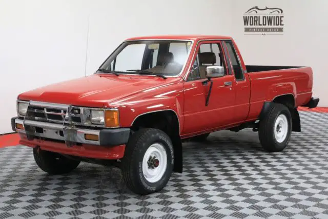 1986 Toyota PICKUP EX-CAB DELUXE 1 OWNER 63K ORIGINAL MILES