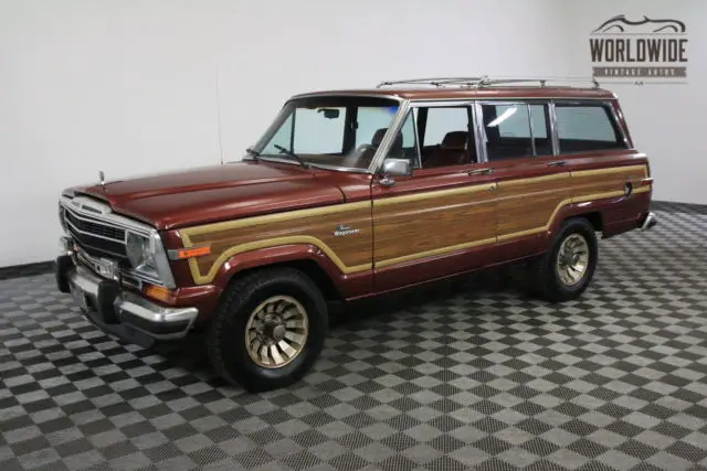 1986 Jeep Wagoneer LOW MILEAGE ORIGINAL V8 AUTO