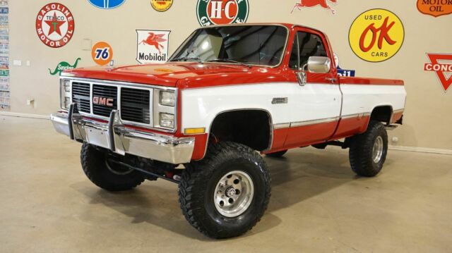 1986 GMC SIERRA C1500 REG CAB 4X4,V8,LIFTED,AUTO,CLOTH,73K!