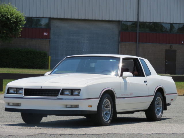 1986 SS Impala White Low Miles Like New Collector Car All Original for ...