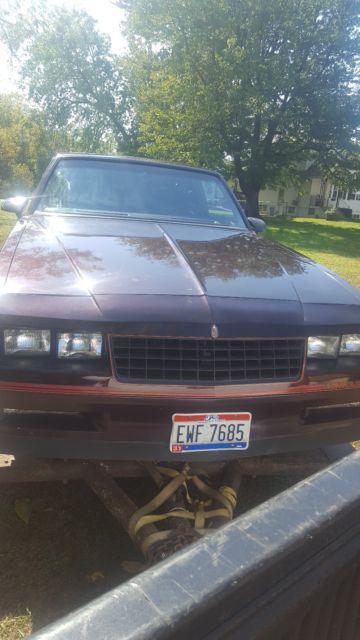 1986 Chevrolet Monte Carlo SS