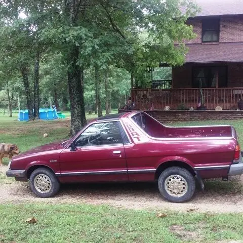 1986 Subaru Brat 4x4 1986