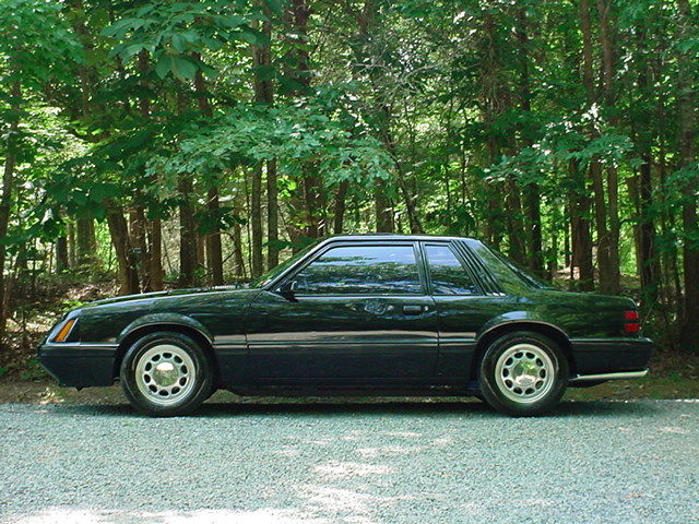 1986 Ford Mustang LX 5.0. Supercharged. 5spd.