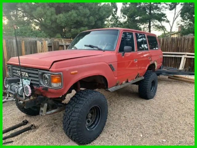 1986 Toyota FJ Cruiser FJ60 Land Cruiser