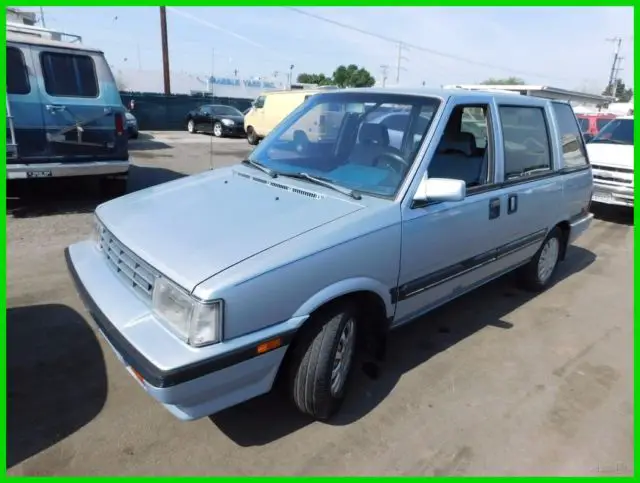 1986 Nissan Stanza XE