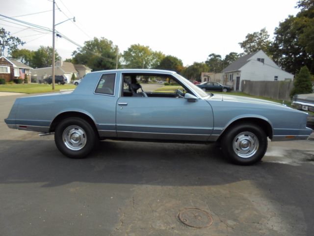 1986 Chevrolet Monte Carlo SS WONA BE