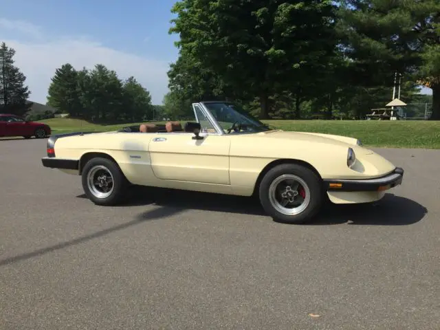 1987 Alfa Romeo Spider Graduate