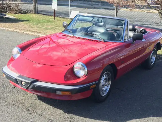 1987 Alfa Romeo Spider Graduate