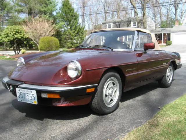 1987 Alfa Romeo Spider Veloce