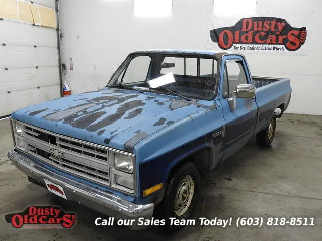 1987 Chevrolet C-10 Runs Drives Body Inter Good 4.3LV6 4 Spd Manual