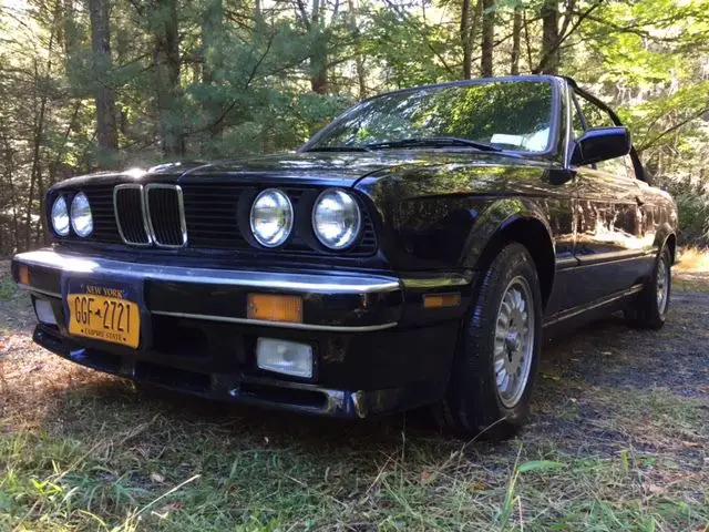 1987 BMW 3-Series Convertible with factory limited slip