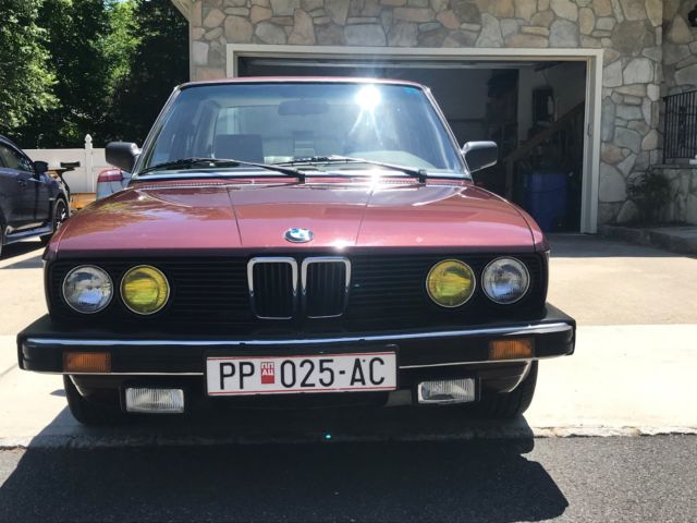 1987 BMW 5-Series e