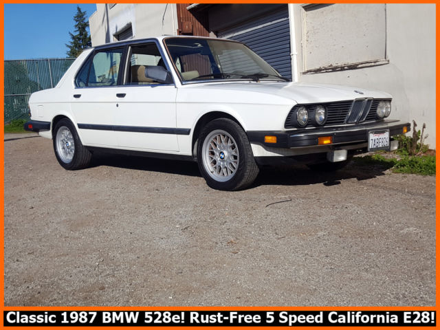 1987 BMW 5-Series 528E