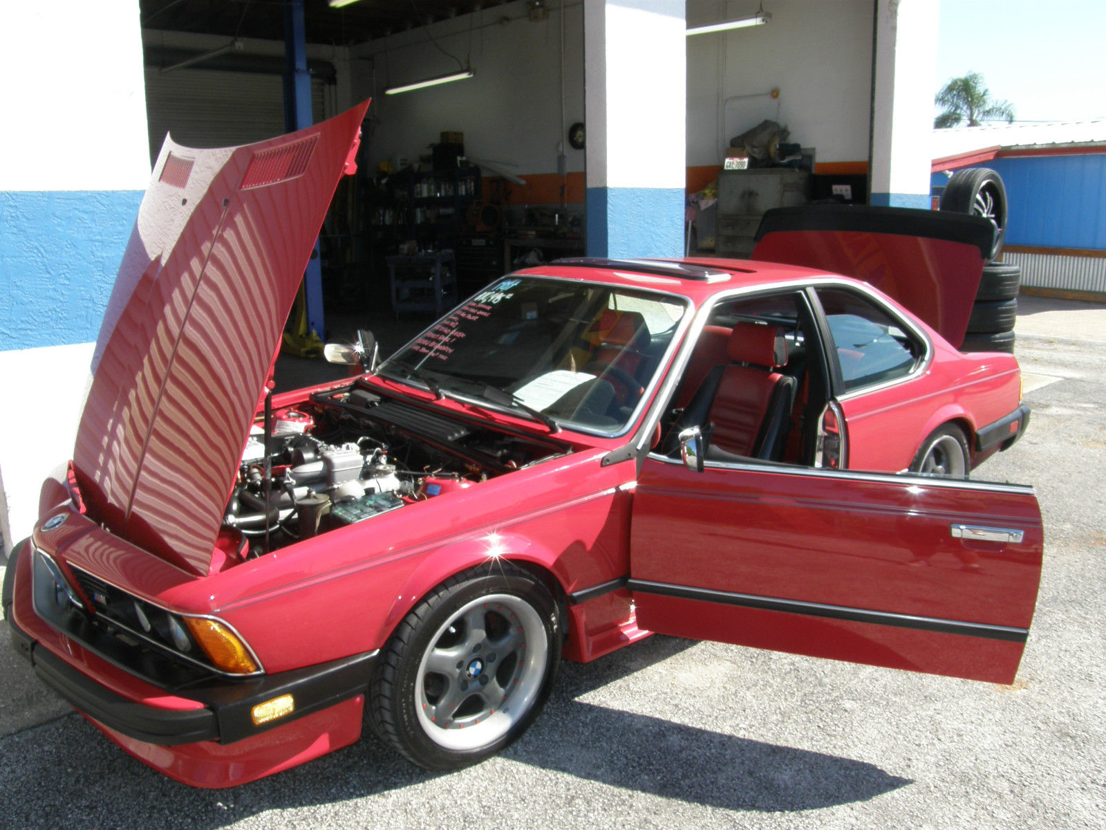 1987 BMW 6-Series M options