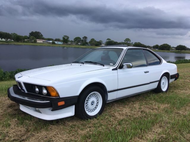 1987 BMW 6-Series coupe