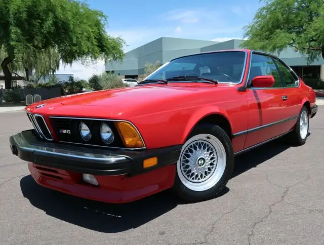 1987 BMW M6 Coupe