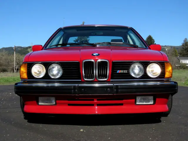 1987 BMW M6 M6