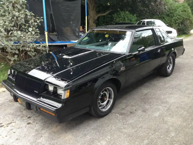 1987 Buick Grand National t-top car