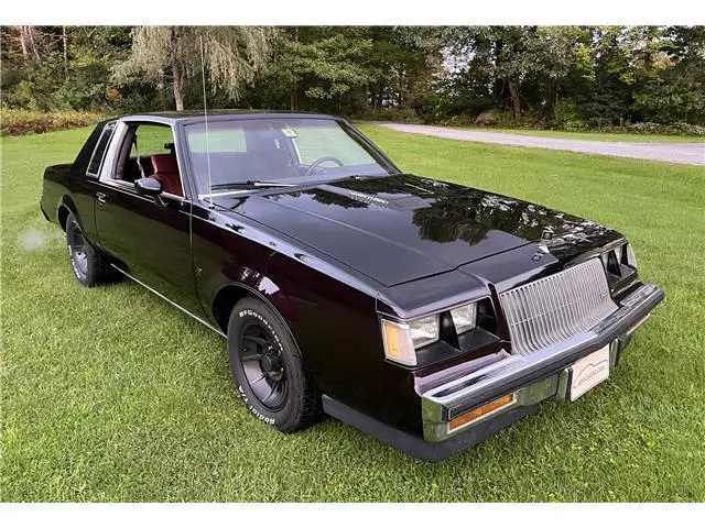 1987 BUICK REGAL Grand National 3.8