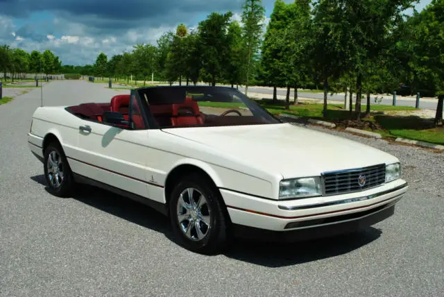 1987 Cadillac Allante Convertible 2-Tops only 67,935 Miles! Spectacular!