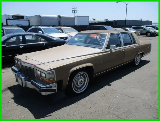 1987 Cadillac Brougham Base Sedan 4-Door